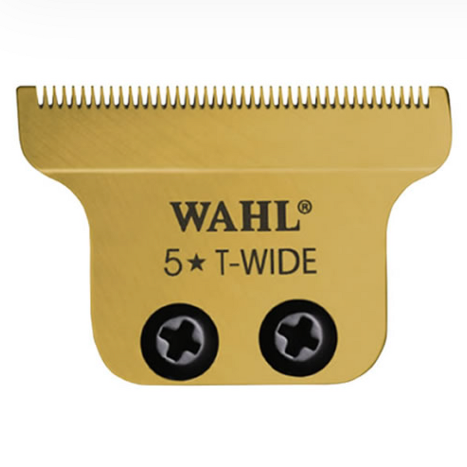 WAHL EXTRA WIDE GOLD T-BLADE