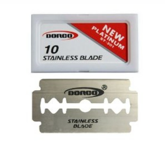 DORCO RAZOR BLADES w/ Dispenser 100PK