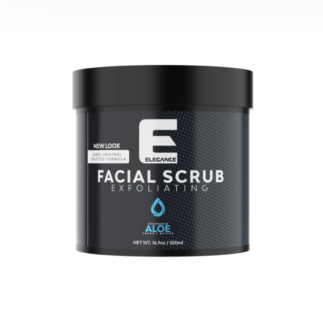ELEGANCE FACIAL SCRUB (ALOE) 16.9OZ