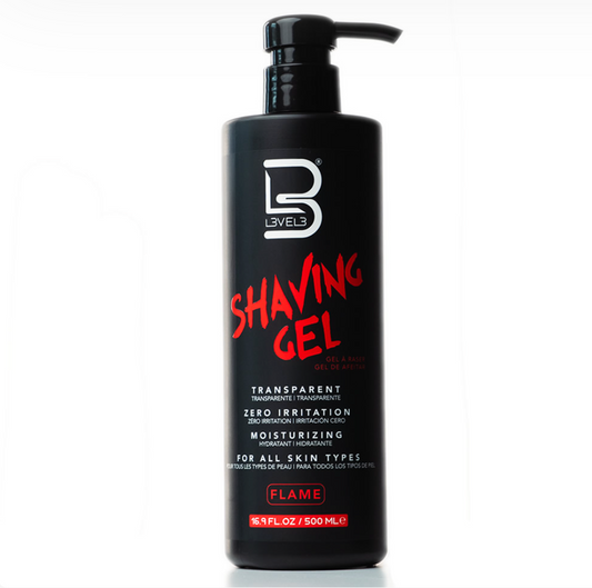 L3VEL3 FLAME SHAVE GEL 500ML