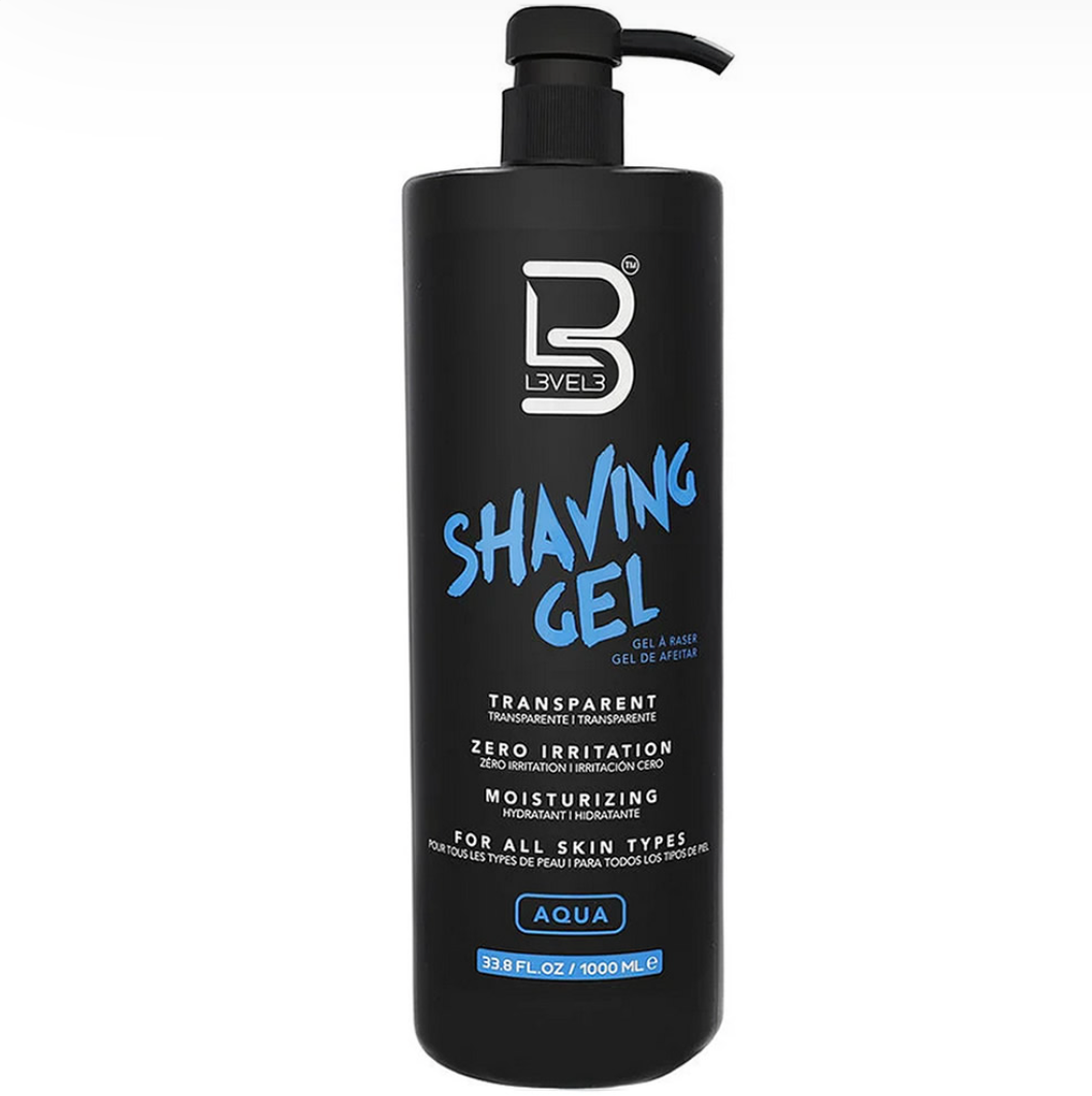 L3VEL3 AQUA SHAVE GEL 1000ML