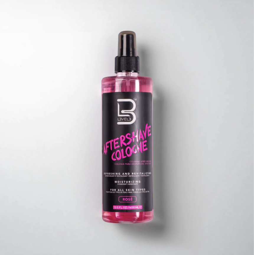 L3VEL3 ROSE AFTERSHAVE/COLOGNE 400ML