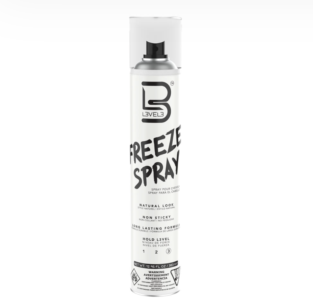 L3VEL3 FREEZE HAIR SPRAY 400ML