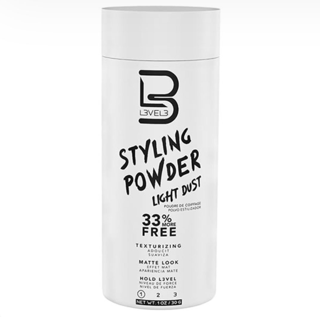 L3VEL3 LIGHT HOLD STYLING POWDER 30GM / 1OZ