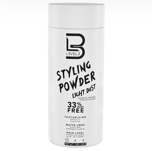 L3VEL3 LIGHT HOLD STYLING POWDER 30GM / 1OZ