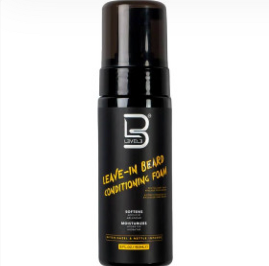 L3VEL3 LEAVE-IN BEARD CONDITIONING FOAM 150ML