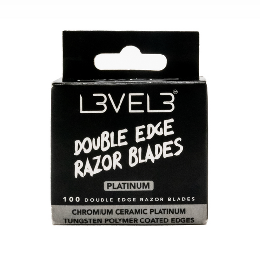 L3VEL3 DOUBLE EDGE RAZOR BLADES 100PK