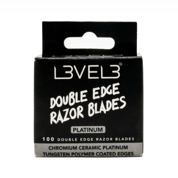 L3VEL3 DOUBLE EDGE RAZOR BLADES 100PK