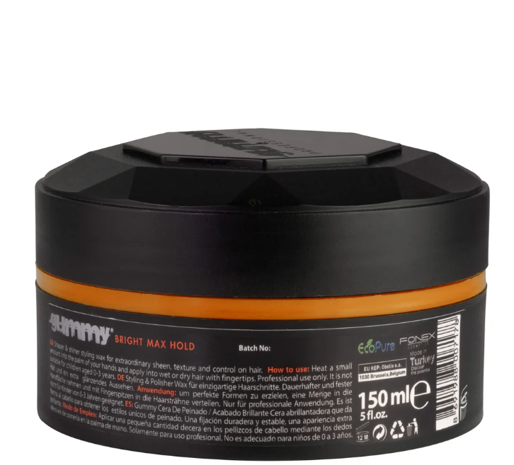 Gummy Styling Wax Bright Fınish 150 ml