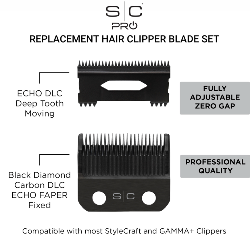 Stylecraft Echo DLC Blade w/ Deep-Tooth Cutter