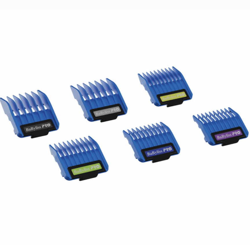BABYLISSPRO PRECISION MAGNETIC CLIPPER GUARDS 6PK