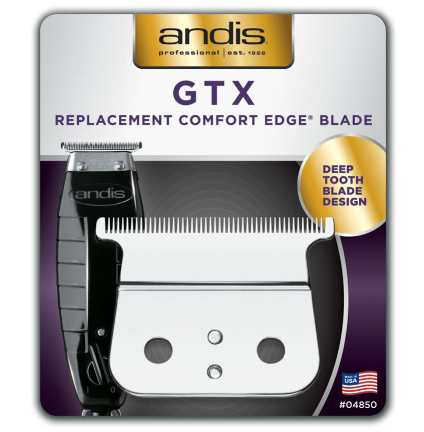#04850 ANDIS DEEP TOOTH T-OUTLINER REPLACEMENT BLADE SET