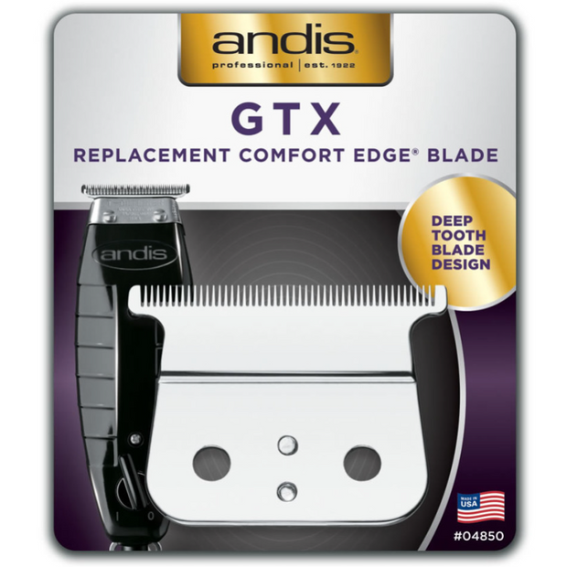 #04850 ANDIS DEEP TOOTH T-OUTLINER REPLACEMENT BLADE SET