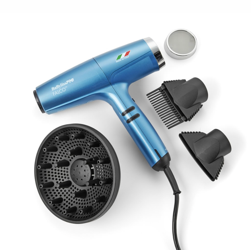 #BNT8550 BABYLISSPRO NANO TITANIUM FALCO DRYER - BLUE