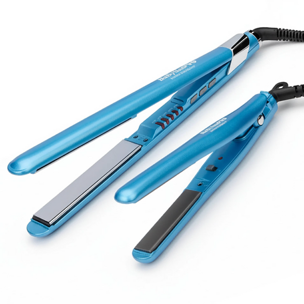 #BNTPP93 BabylissPro Nano Titanium Ultra Sleek Straightener Combo