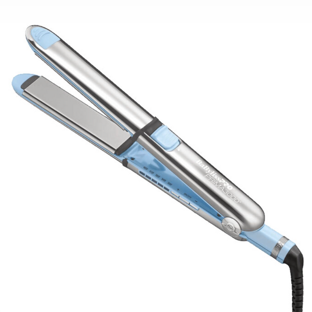 #BNT3000TLB BABYLISSPRO NANO TITANIUM ICED BLUE PRIMA3000 STRAIGHTENER 1.25"
