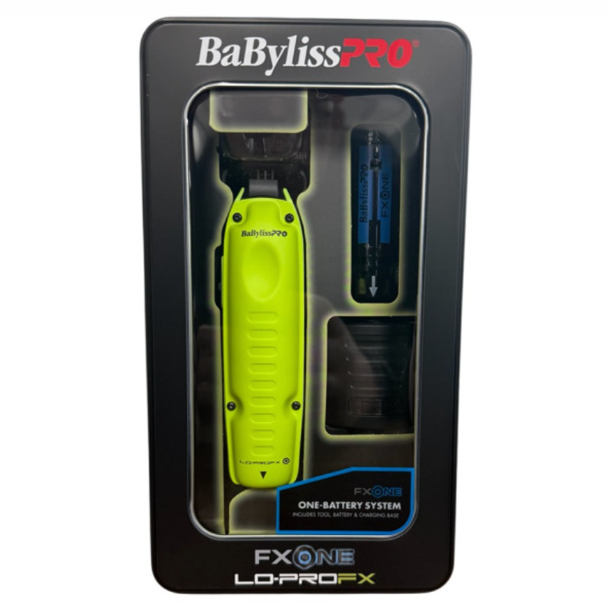 #FX729NY BabylissPro L.E. FXONE LO-PRO Trimmer - Neon