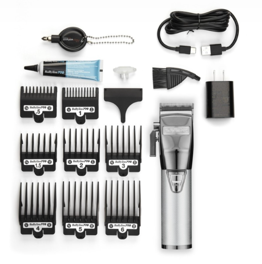 #FX870NS BABYLISSPRO SILVERFX+ CLIPPER