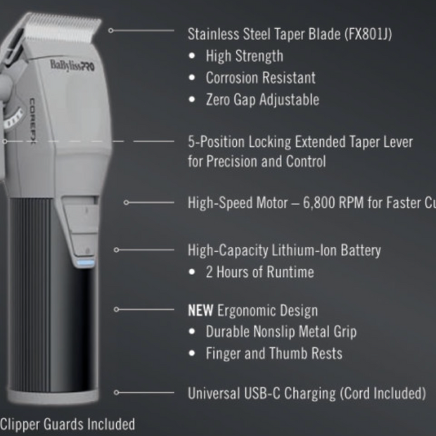 BABYLISSPRO COREFX CLIPPER