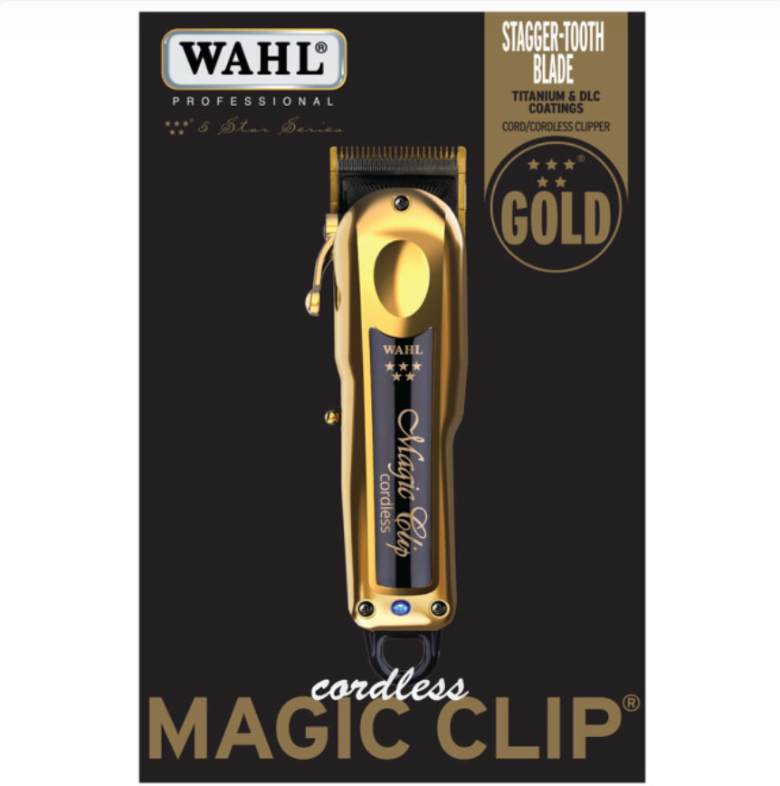 #8148-700 WAHL 5-STAR CORDLESS MAGIC CLIP GOLD EDITION