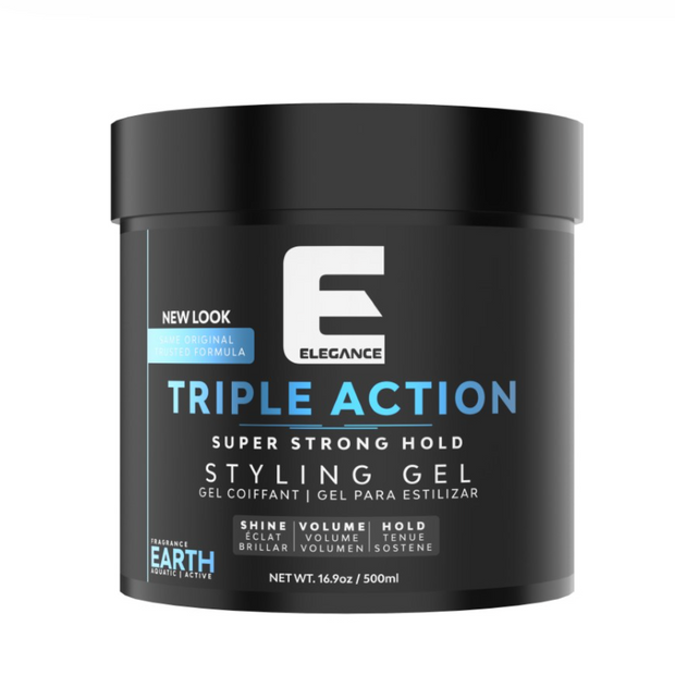 ELEGANCE TRIPLE ACTION STYLING GEL (EARTH)