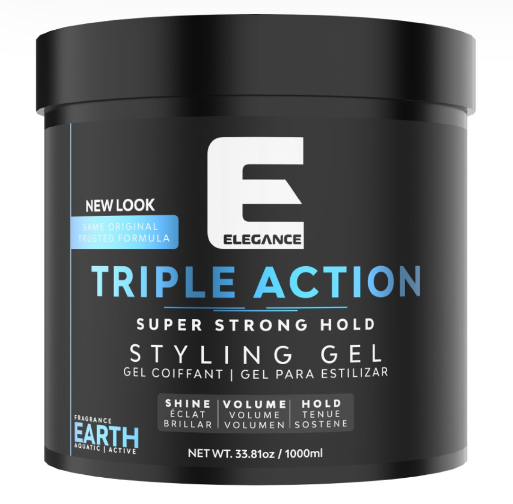 ELEGANCE TRIPLE ACTION STYLING GEL (EARTH)