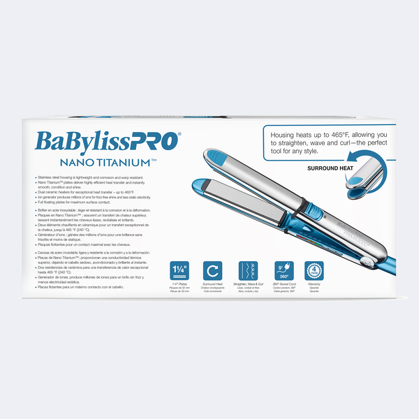 BaBylissPRO® Nano Titanium™ Prima3000® 1¼