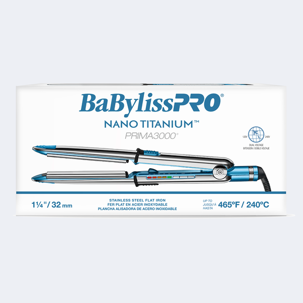 BaBylissPRO® Nano Titanium™ Prima3000® 1¼