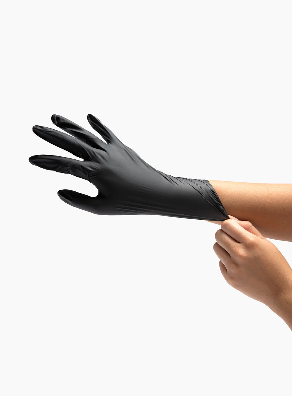 FROMM - Black Nitrile Powder Free Gloves - 100 Pack