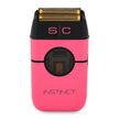 StyleCraft Instinct Metal Shaver - Professional Double Foil Cordless Shaver with Intuitive Torque Control and IN2 Vector Motor in Pink