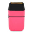 StyleCraft Instinct Metal Shaver - Professional Double Foil Cordless Shaver with Intuitive Torque Control and IN2 Vector Motor in Pink
