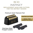 StyleCraft Replacement Foil Head and Cutter Set Compatible with Instinct Shaver
