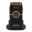 StyleCraft Instinct Metal Shaver - Professional Double Foil Cordless Shaver with Intuitive Torque Control and IN2 Vector Motor in Black
